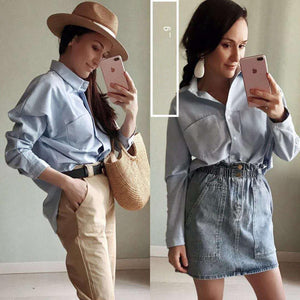 2020 Spring Women Summer Blouse Korean Long Sleeve Womens Tops And Blouses Vintage Women Shirts Blusas Roupa Feminina Tops