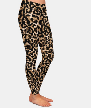 Leopard Grain Printing Legging Sexy