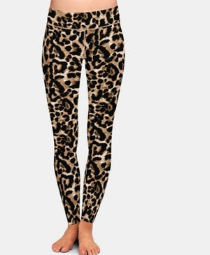 Leopard Grain Printing Legging Sexy