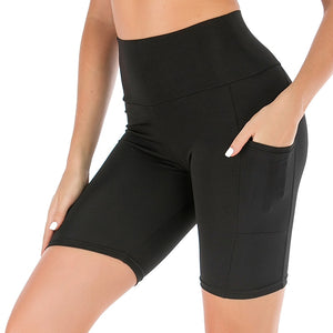 High Waist Seamless Pocket Short