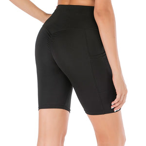 High Waist Seamless Pocket Short