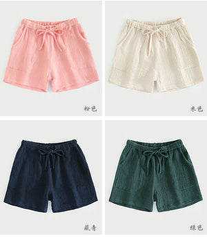 Cotton Pajama Shorts