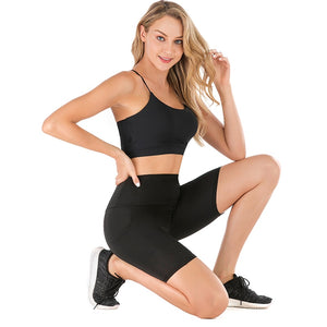 High Waist Seamless Pocket Short