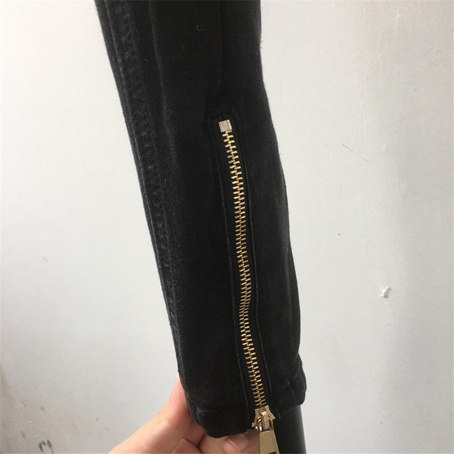 Dubble Buckle Pencil Pants