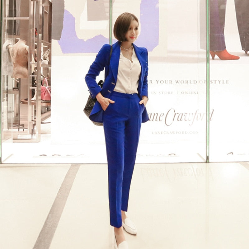 Business Girl Two Piece Suit