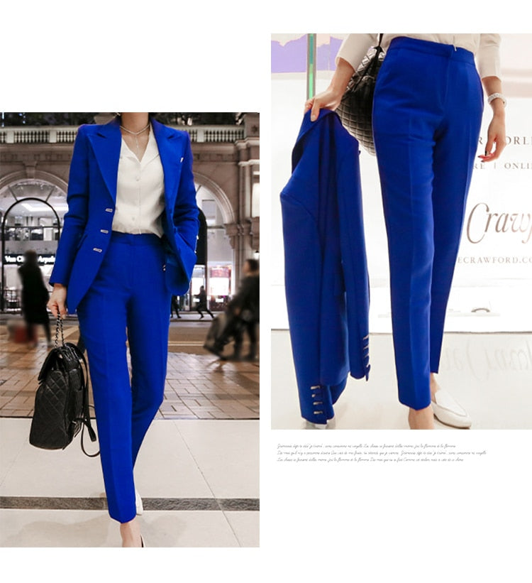 Business Girl Two Piece Suit