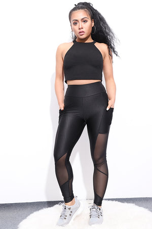 Boxer Girl Mesh Leggings