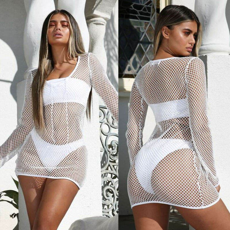 Fish Net Beach Dress