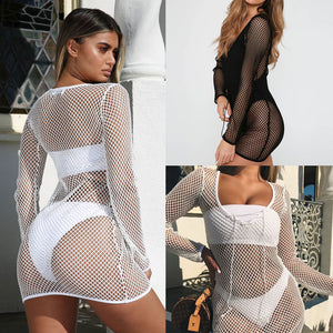 Fish Net Beach Dress