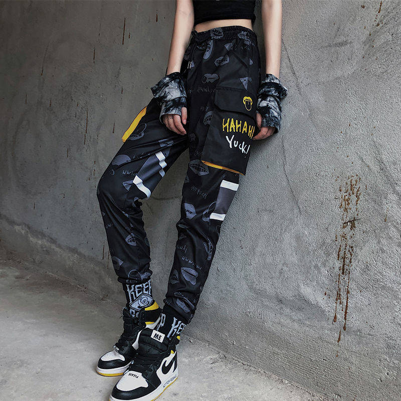 Brooklyn Girl High Waist Cargo Pants