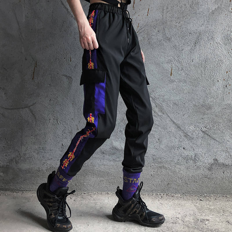 Brooklyn Girl High Waist Cargo Pants