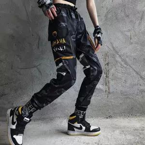 Brooklyn Girl High Waist Cargo Pants