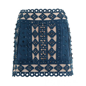 High Waist Vintage Tribal Skirt