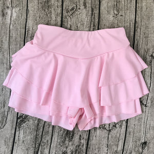 Ruffled Frill High Waisted Skort