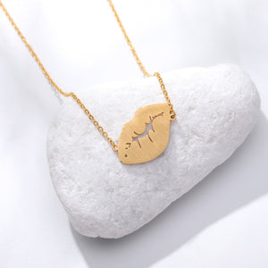 Kiss My Ring Necklace