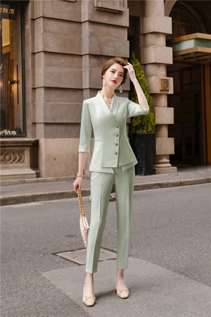 Bali Girl Two Piece Blazer and Trouser Set