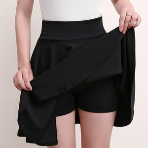 Ruffle knee Length Skort