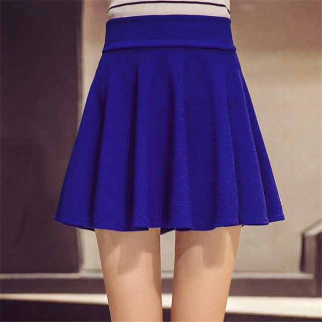 Ruffle knee Length Skort