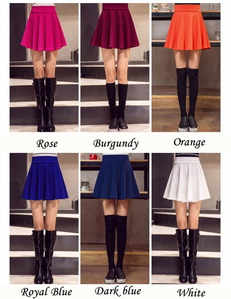 Ruffle knee Length Skort