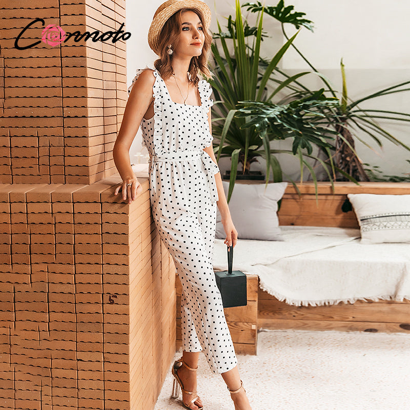 Vintage Polka Dot Jumpsuit