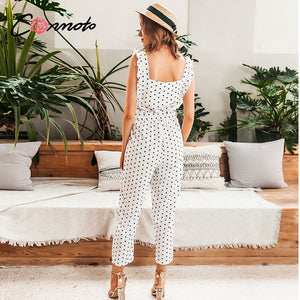 Vintage Polka Dot Jumpsuit