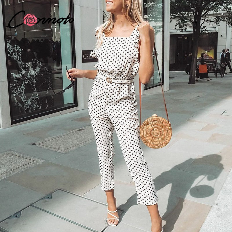 Vintage Polka Dot Jumpsuit