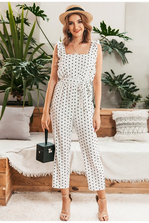 Vintage Polka Dot Jumpsuit