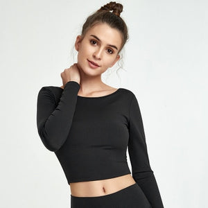 Mesh Yoga Crop Top