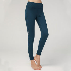 Hollow Out High Waist Yoga Pants