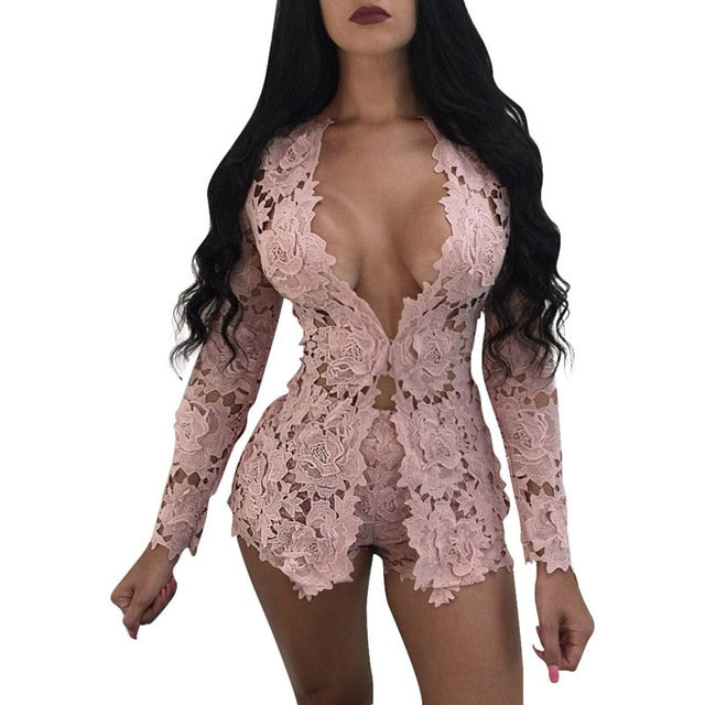 Vintage Lace Two Piece Suit Set