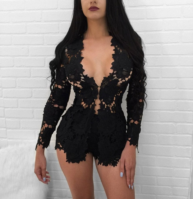 Vintage Lace Two Piece Suit Set