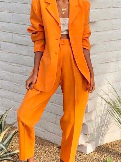 Oversized Two Piece Suit