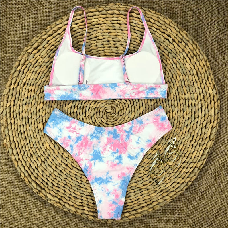 Girl From Nebula Two Piece Swim Set