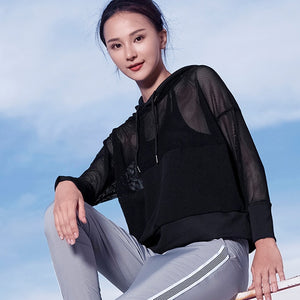 Mesh Patchwork Activewear Jacket