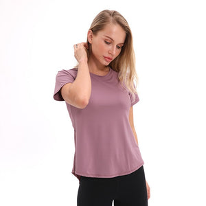 Mesh Patchwork Yoga Top