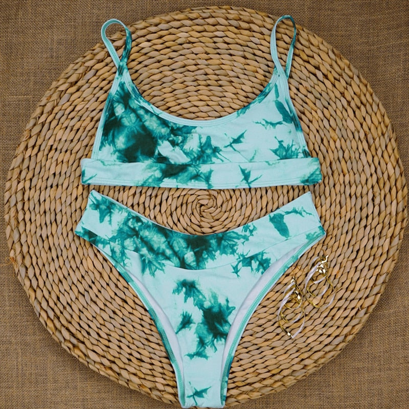 Girl From Nebula Two Piece Swim Set