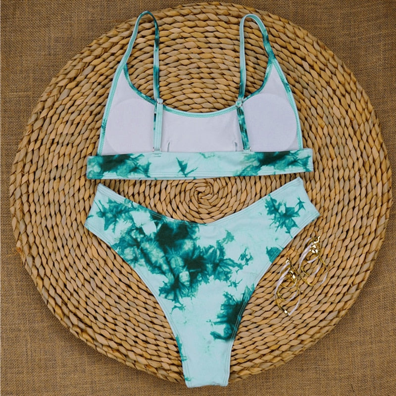 Girl From Nebula Two Piece Swim Set