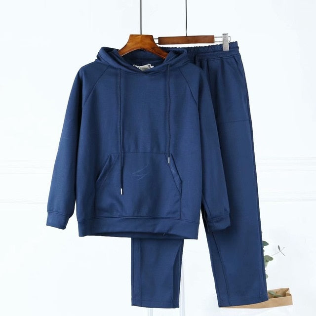 Oversized Fleece Tracksuit Set