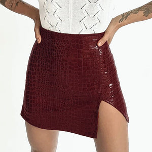 MIA textured skirt