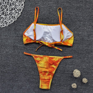 Girl From Nebula Two Piece Swim Set