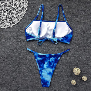 Girl From Nebula Two Piece Swim Set