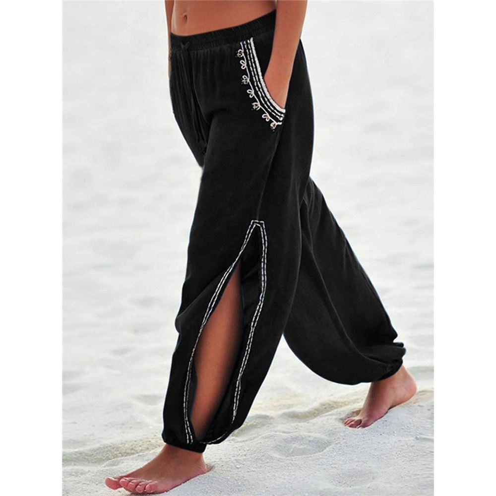 Boho Loose Wide Leg Pants