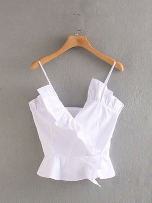 Vintage Ruffle Cami