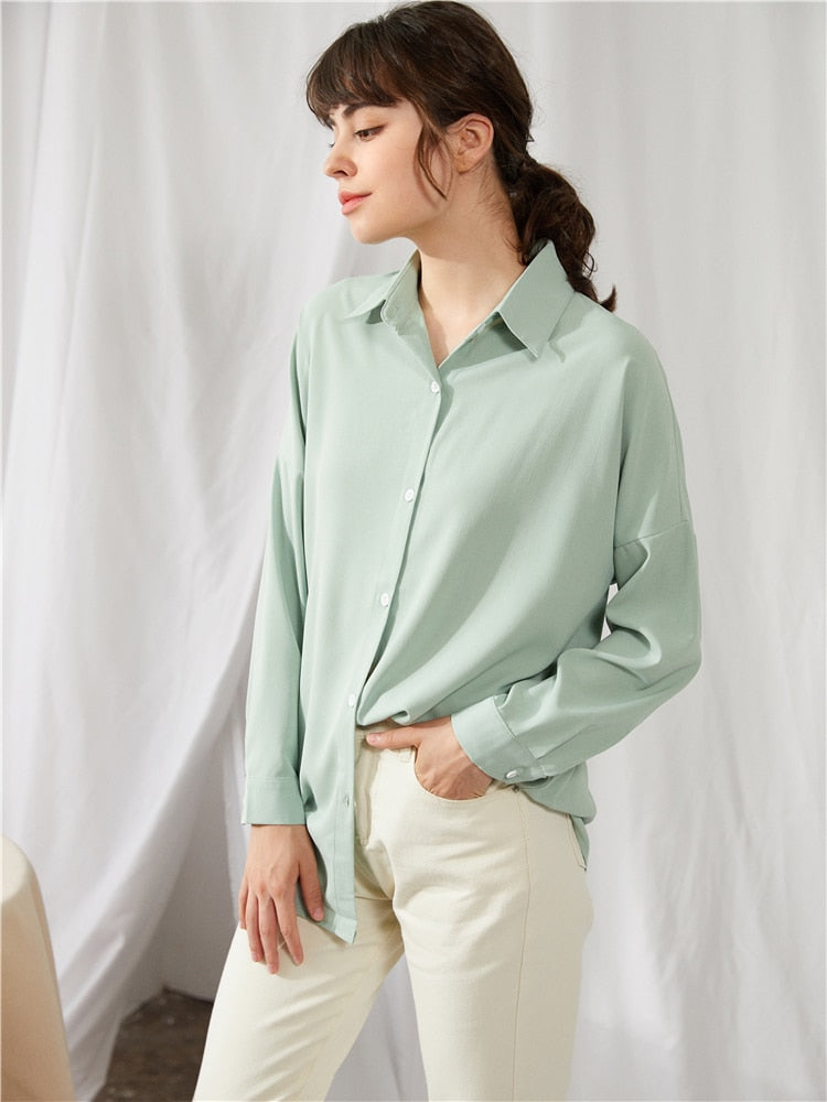 Oversized Long Sleeve Button Down