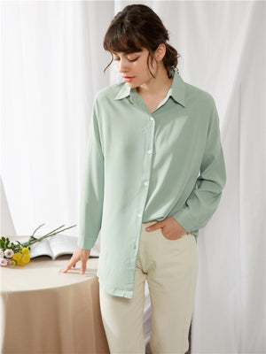 Oversized Long Sleeve Button Down