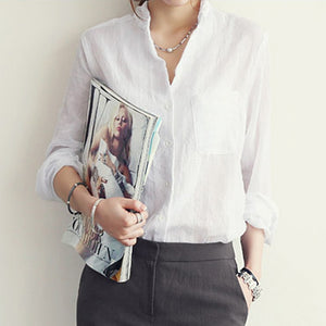 Berkshire Long Sleeve Button Down Blouse