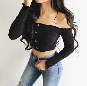 Essential Halter Crop Top