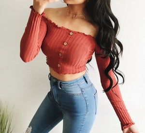 Essential Halter Crop Top