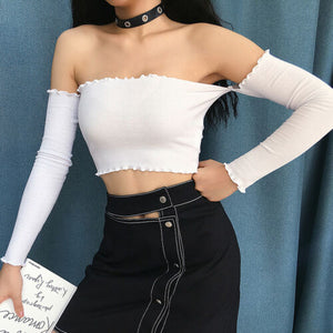 Essential Halter Crop Top