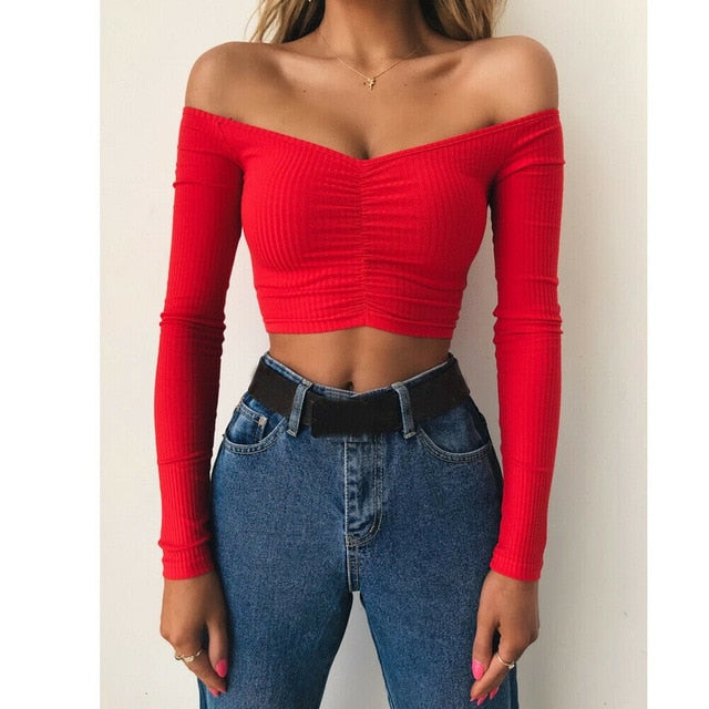 Essential Halter Crop Top